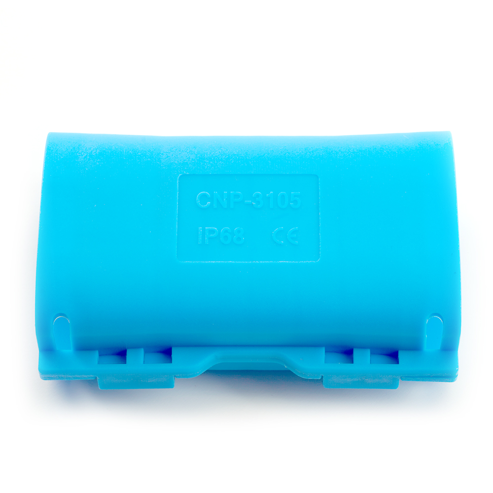 LD547 Коробка изоляционная с гелем, 450V, 42х38х26, синий