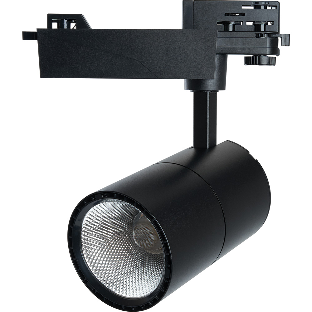 Светодиодный светильник Feron AL103 трековый на шинопровод 20W 4000K 35 градусов черный, 3х фазный серия MarketBright