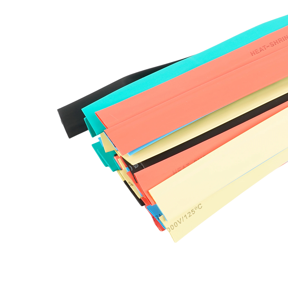 Термоусадочная трубка STEKKER HST-1050-100M, длина 100 см., коэф. усадки 2:1, мультиколор от компании Ферон