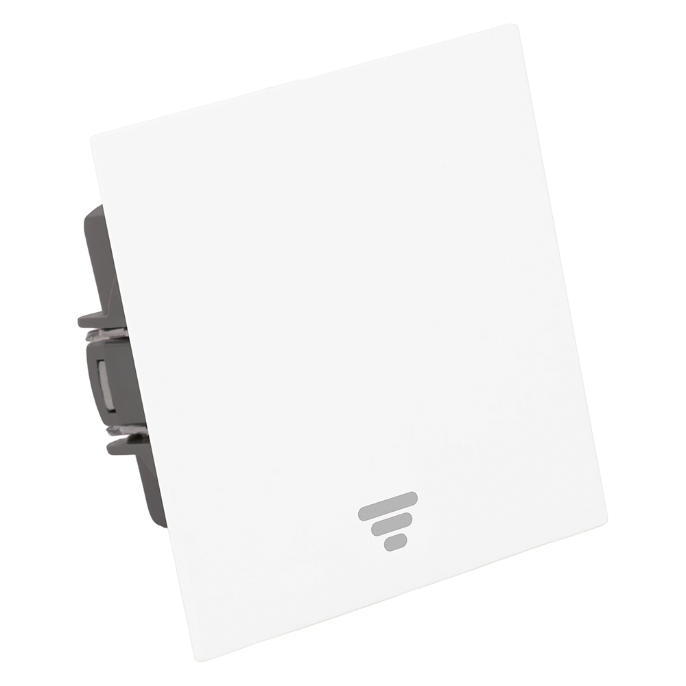 Выключатель 1-клавишный самовозвратный (механизм), STEKKER, 250В, 10А, серия Мия, RSW10-3112-01, белая магнолия