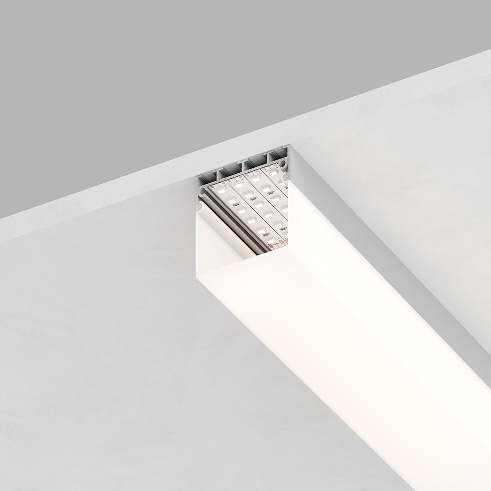 Профиль  накладной 42х45мм, алюминиевый, серебро, 2м, CAB268 в интернет-магазине shop.feron.ru Купить Профиль  накладной 42х45мм, алюминиевый, серебро, 2м, CAB268 по цене производителя в официальном интернет-магазине shop.feron.ru