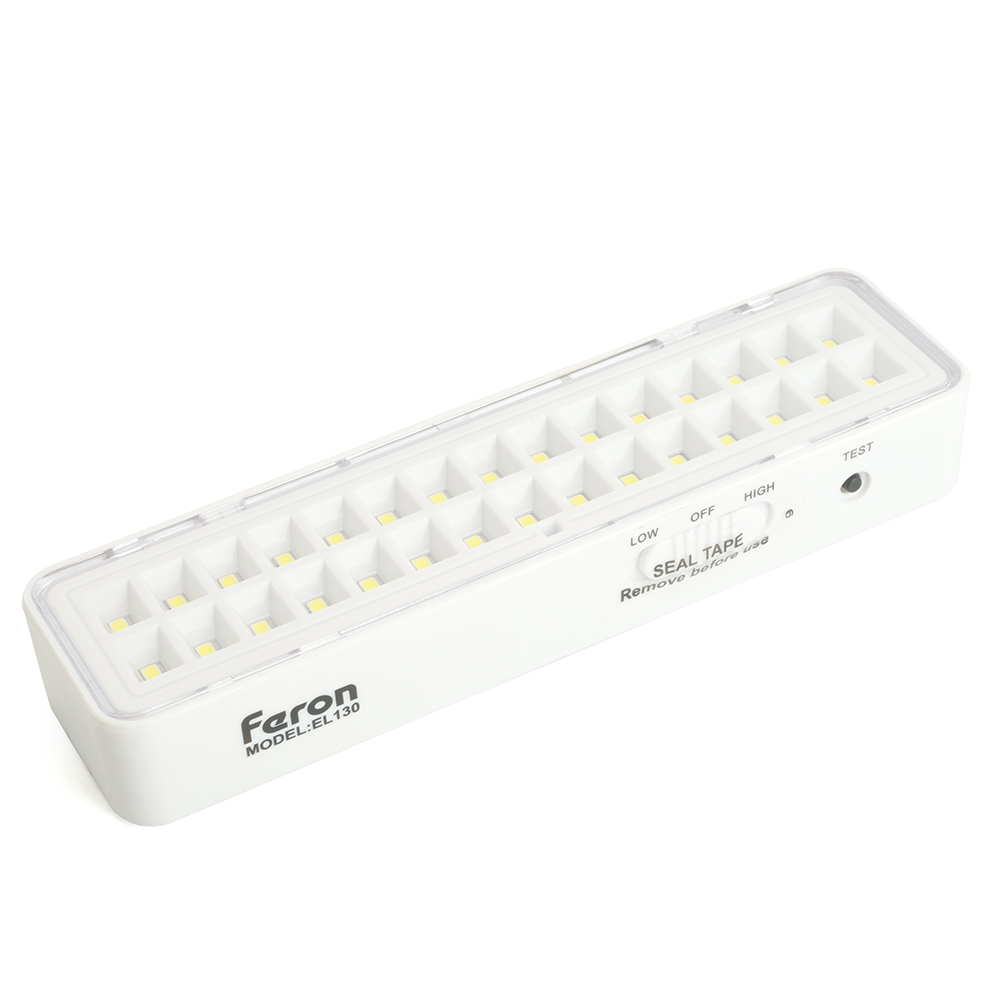 Светильник аккумуляторный Feron.One, 30LED DC, белый, EL130 Светильник аккумуляторный Feron.One, 30LED DC, белый, EL130