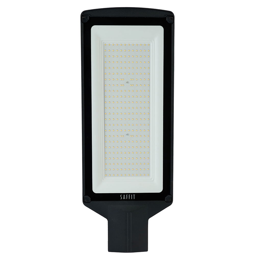 Светодиодный уличный консольный светильник SAFFIT SSL10-200 200W 5000K 230V, черный от компании Ферон по цене 