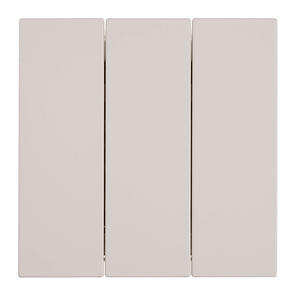 Выключатель 3-клавишный (механизм), STEKKER, 250В, 10А, серия Мия, RSW10-3108-08, пудровый жемчуг