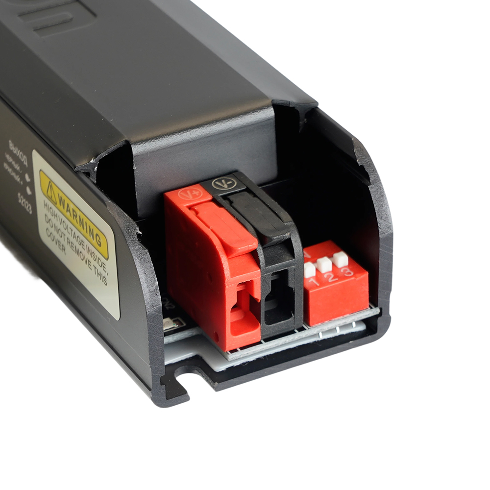 Трансформатор электронный для светодиодной ленты с плавным пуском и диммированием 60W 24V IP20, клипсы, LB004