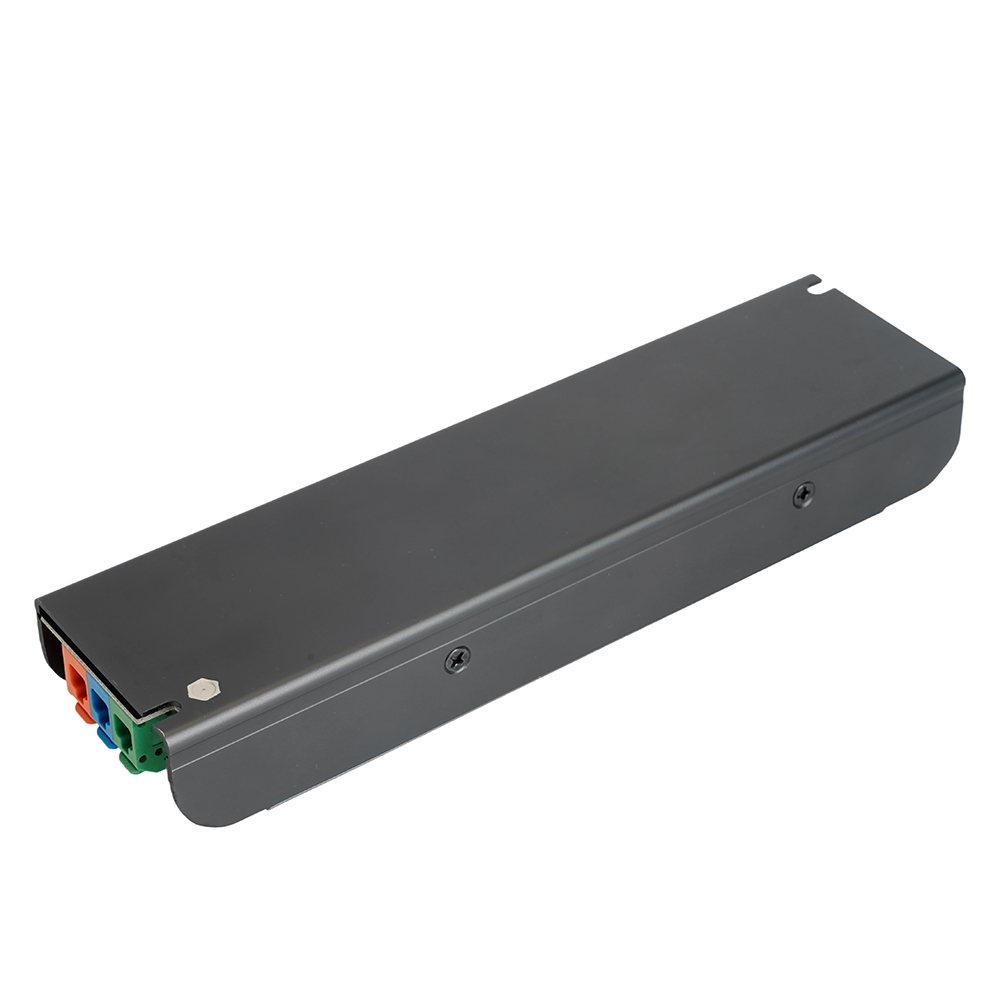 Трансформатор электронный для светодиодной ленты с плавным пуском и диммированием 200W 24V IP20, клипсы, LB004