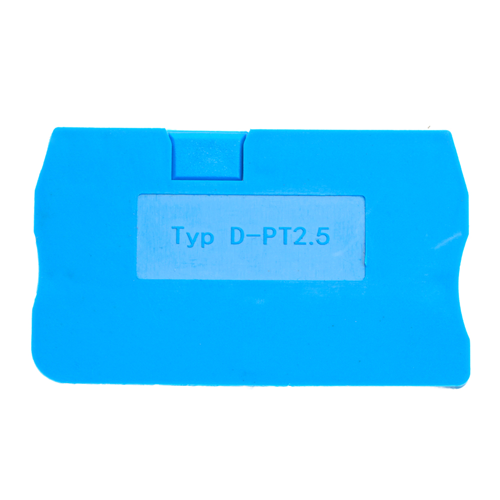 Торцевая заглушка для ЗНИ LD572 2,5 мм² (JXB PT2,5), синий LD581-1-25