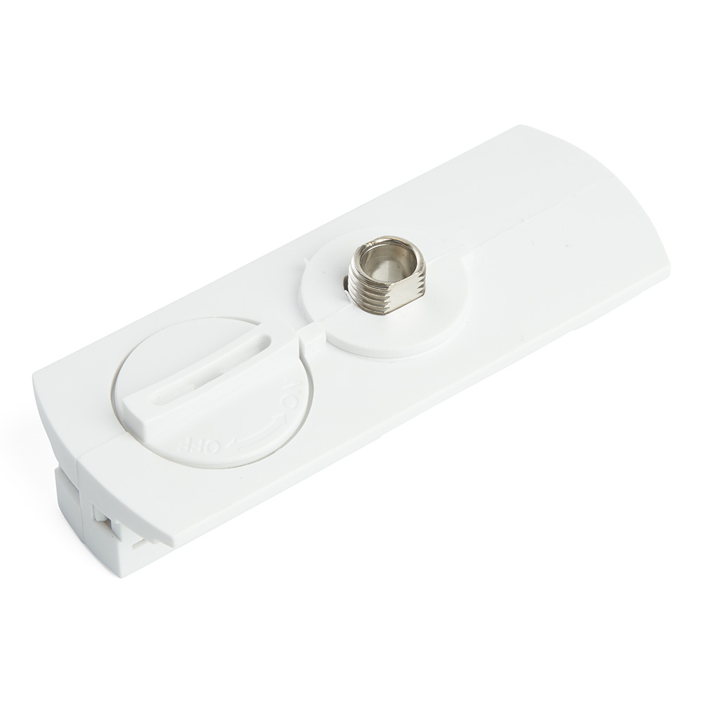 Коннектор для подвесных трековых светильников, белый LD1015