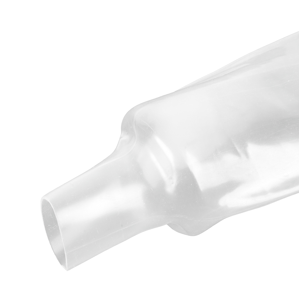 Термоусадочная трубка STEKKER HST-5025-100TR, длина 100 см., коэф. усадки 2:1, прозрачный от компании Ферон