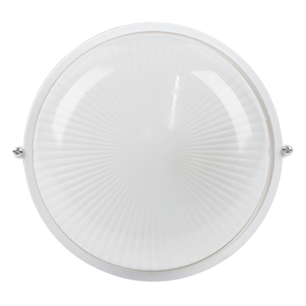 Светильник НБП 03-60-001 190х176х82мм, E27 max 60 Вт, алюм., стекло, IP54, белый