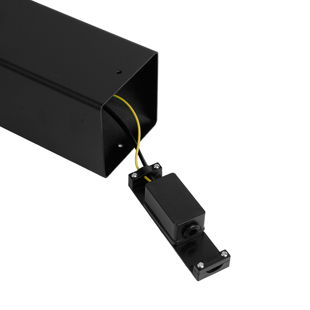 Светильник садово-парковый с розеткой Feron DH0206, столб,  E27 230V, черный