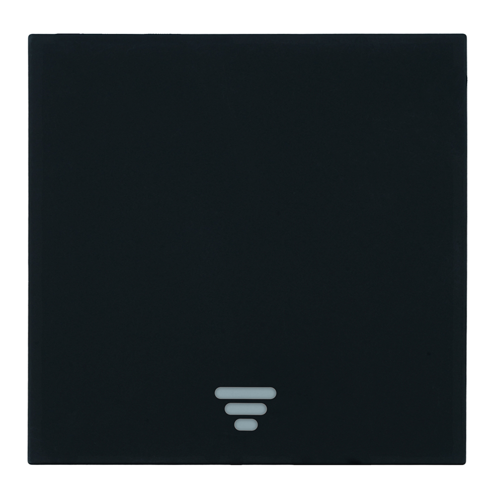 Выключатель 1-клавишный самовозвратный (механизм), STEKKER, 250В, 10А, серия Мия, RSW10-3112-05, черный бархат