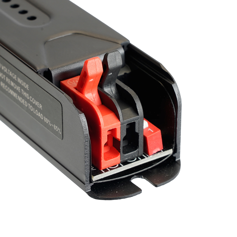 Трансформатор  для светодиодной ленты с диммированием 300W 24V IP20 , клипсы, LB006