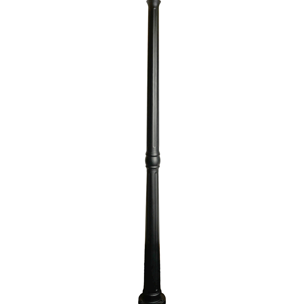 Светильник садово-парковый Feron PL788 столб 2*40W 220-240V E27, черный