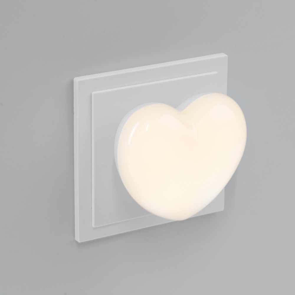 Светильник ночник Feron FN1174 0,5W 220V, белый от компании Ферон за 