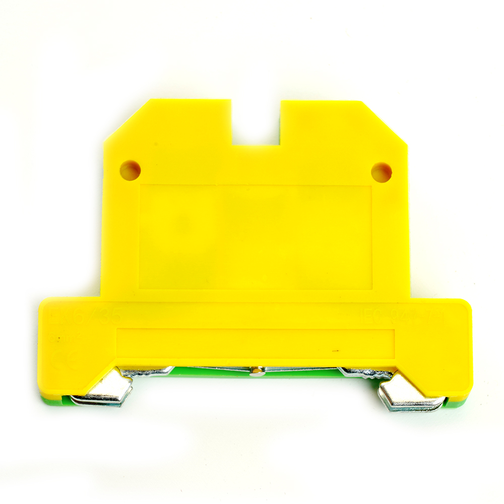 LD551-4-60 ЗНИ Зажим наборный изолированный (винтовой) 6,0 мм2 (JXB 6), желтый,зеленый