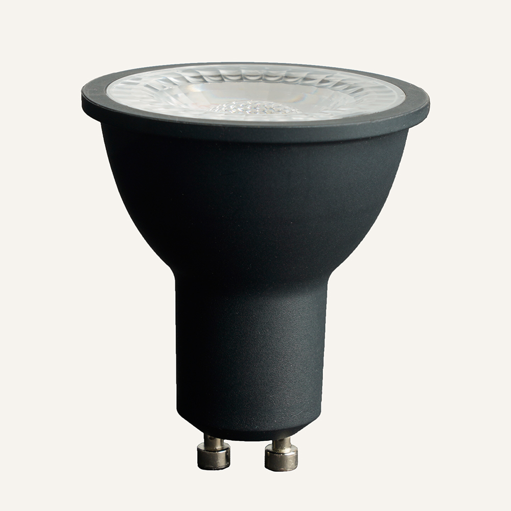 Лампа светодиодная Feron.PRO LB-1608 GU10 8W 175-265V 2700K в черном корпусе