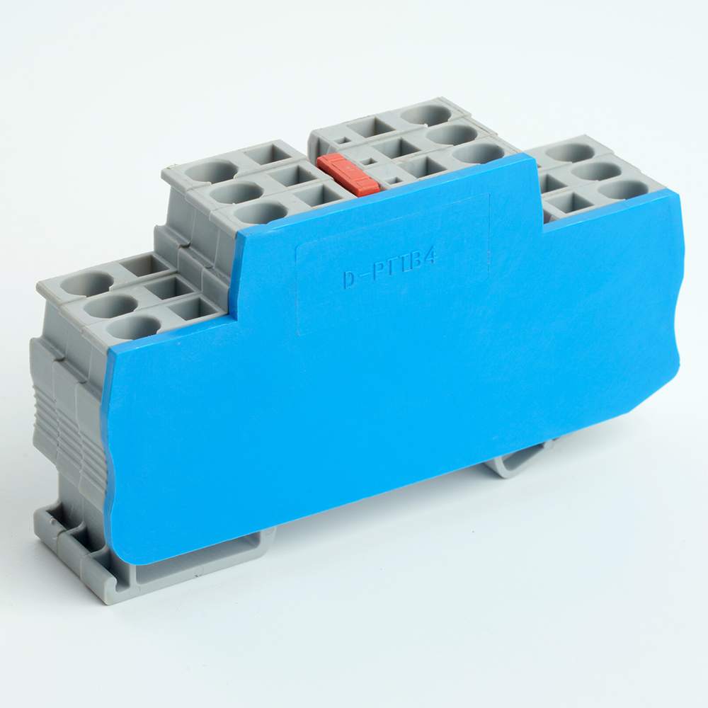 LD563-1-40 Торцевая заглушка для ЗНИ LD555 4 мм²  (JXB ST 4), синий