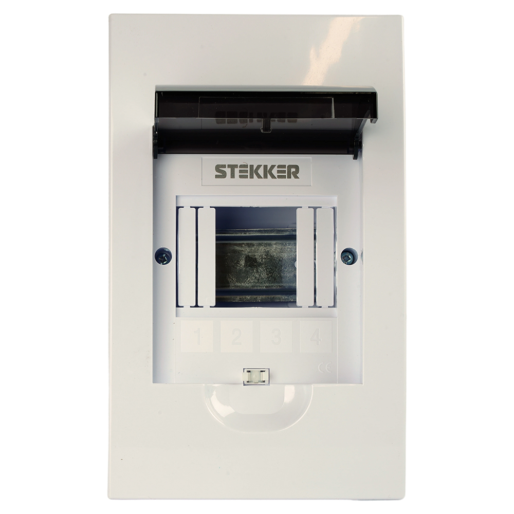 Бокс встраиваемый STEKKER EBX50-4/04-50 4 модуля, пластик, серия ArcaLight