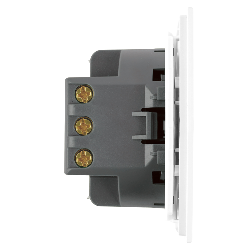 Переключатель перекрестный 1-клавишный (механизм), STEKKER, 250В, 10А, серия Мия, RSW10-3110-01, белая магнолия