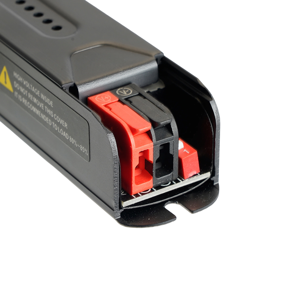 Трансформатор  для светодиодной ленты с диммированием 150W 24V IP20 , клипсы, LB006