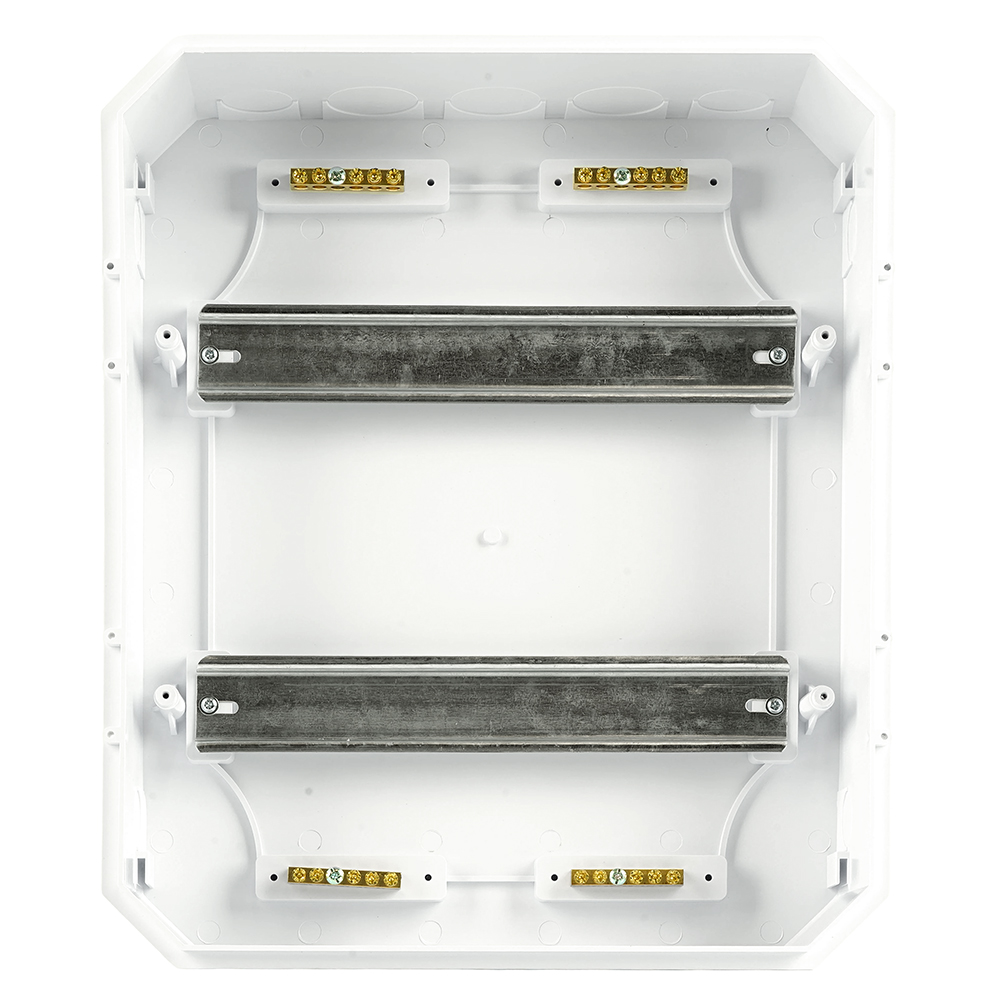 Бокс встраиваемый STEKKER EBX50-4/24-50 24 модуля, пластик, серия ArcaLight