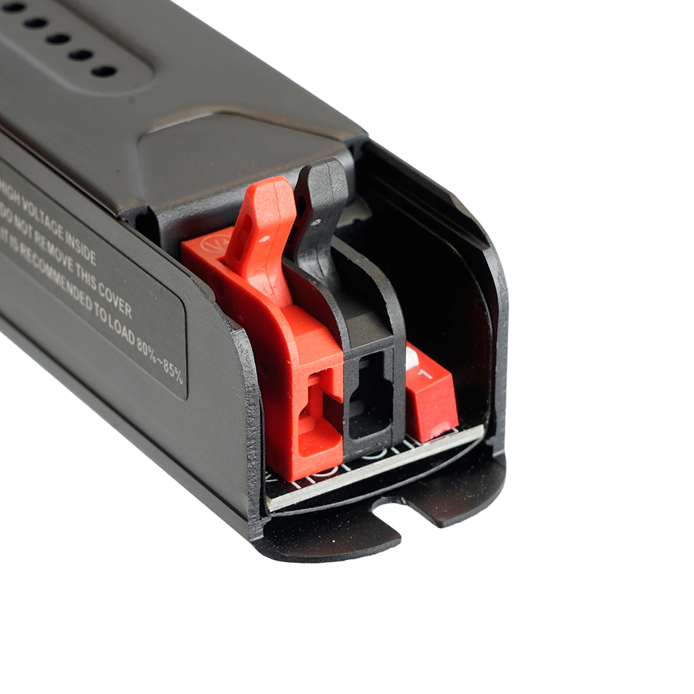 Трансформатор  для светодиодной ленты с диммированием 60W 24V IP20 , клипсы, LB006