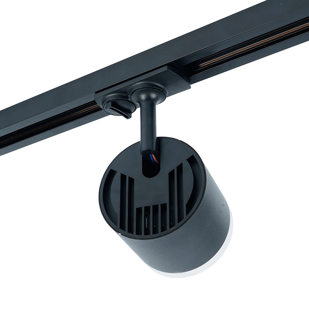 Светильник Feron AL173 трековый однофазный на шинопровод под лампу GX53, черный