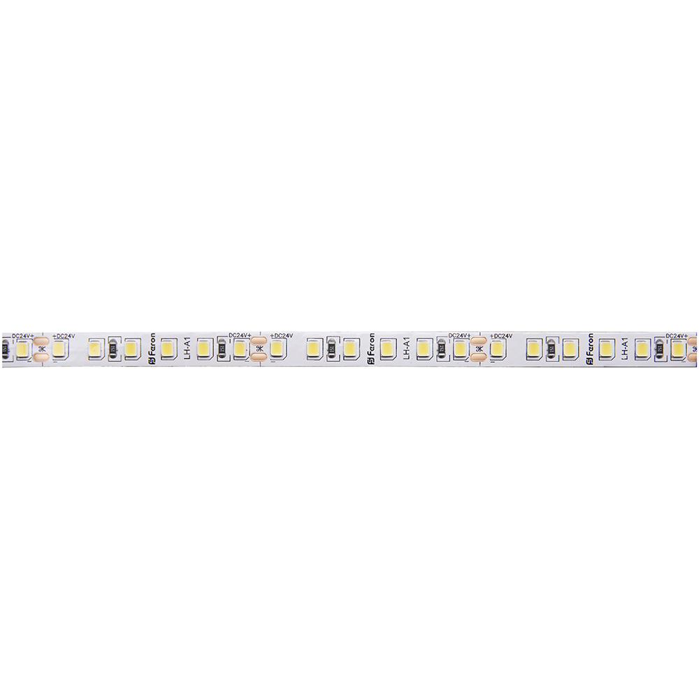 Светодиодная LED лента Feron LS502, 180SMD(2835)/м 16Вт/м 24V 5000*10*1.22мм 4000К IP20