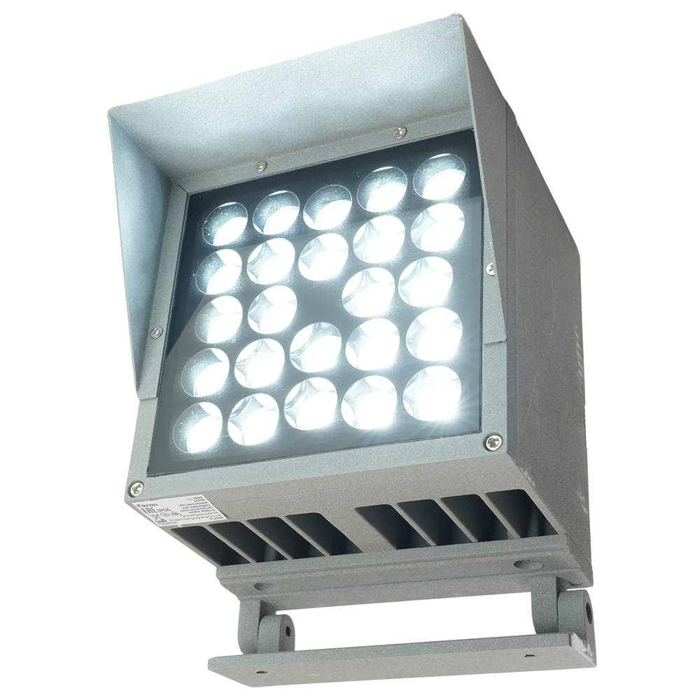 Светодиодный светильник ландшафтно-архитектурный Feron LL-898 AC220-240 49W 6400K IP66 квадрат