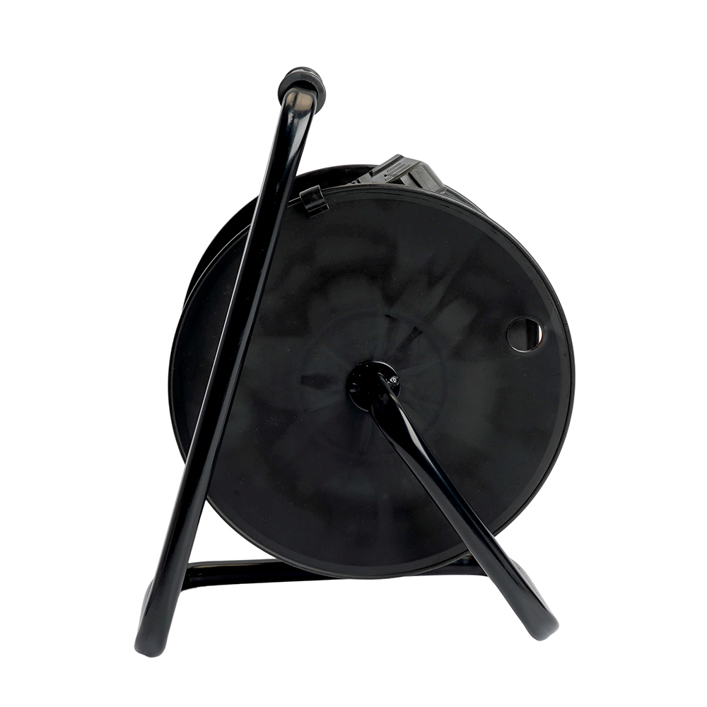 Удлинитель на катушке Stekker Standart  STD01-40-50 (ТЕН303-197) 4-х местный с/з ПВС 3*1, оранжевый, 16А, IP40, 50м от компании Ферон