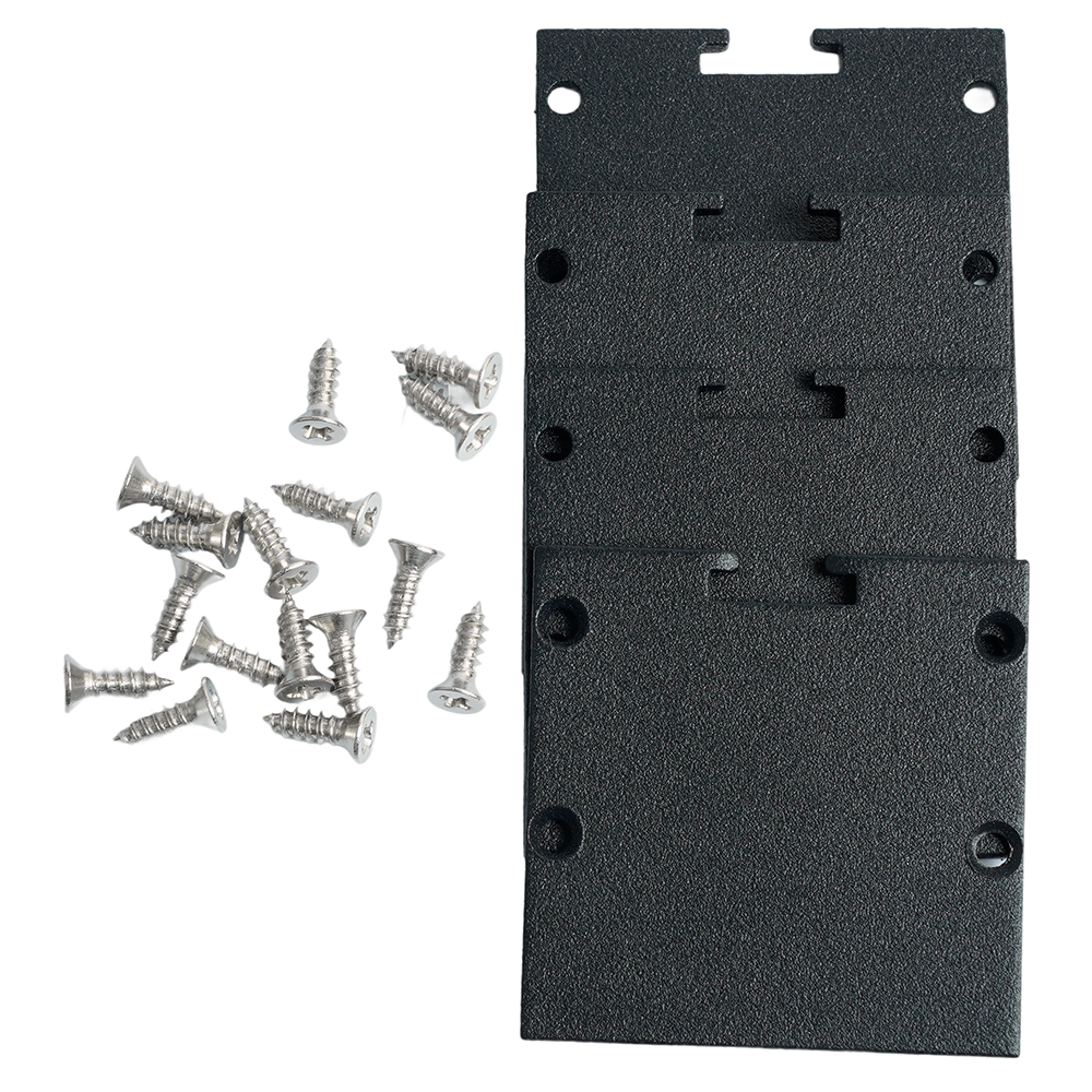 Заглушка без отверстия для профиля CAB256,  LD352 (комплект 4шт)