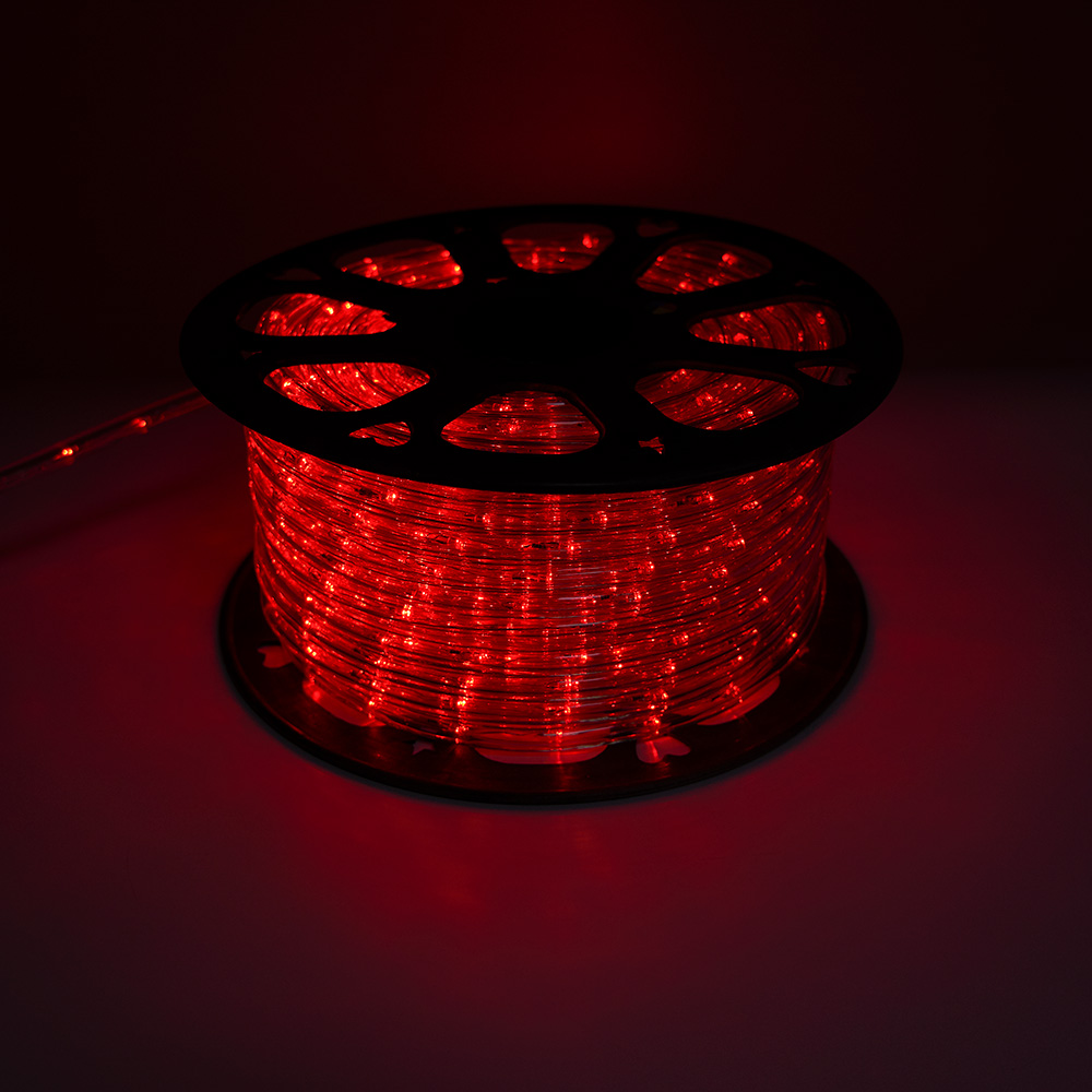 Дюралайт светодиодный Feron LED-R2W 2-х жильный, RGB 1,44Вт/м 24LED/м 50м 230V