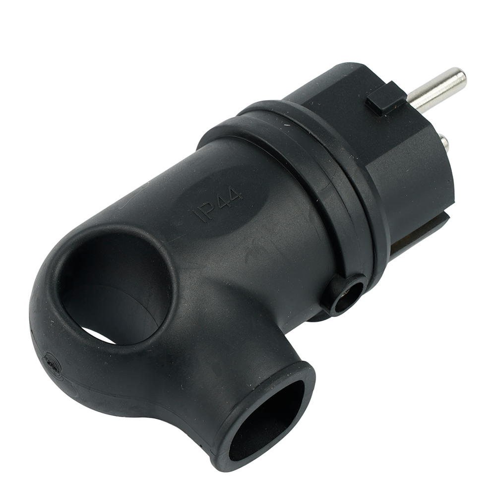 Вилка угловая с/з STEKKER, RPG16-21-442 , каучук, 250В, 16A, IP44, черный бренда Stekker Вилка угловая с/з STEKKER, RPG16-21-442 , каучук, 250В, 16A, IP44, черный от компании Stekker