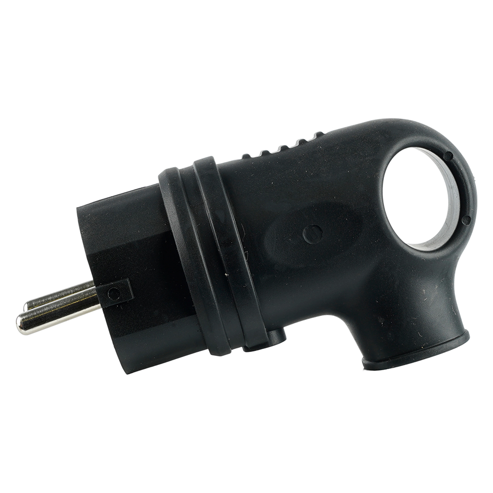 Вилка угловая с/з STEKKER, RPG16-21-442 , каучук, 250В, 16A, IP44, черный бренда Stekker Вилка угловая с/з STEKKER, RPG16-21-442 , каучук, 250В, 16A, IP44, черный от компании Stekker