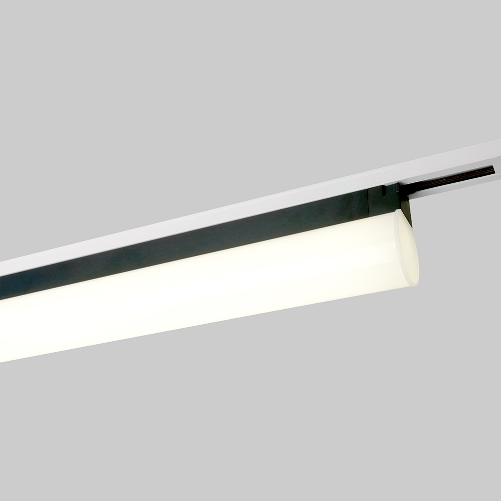 Светодиодный светильник Feron AL122 трековый однофазный на шинопровод 60W 4000K 160 градусов черный
