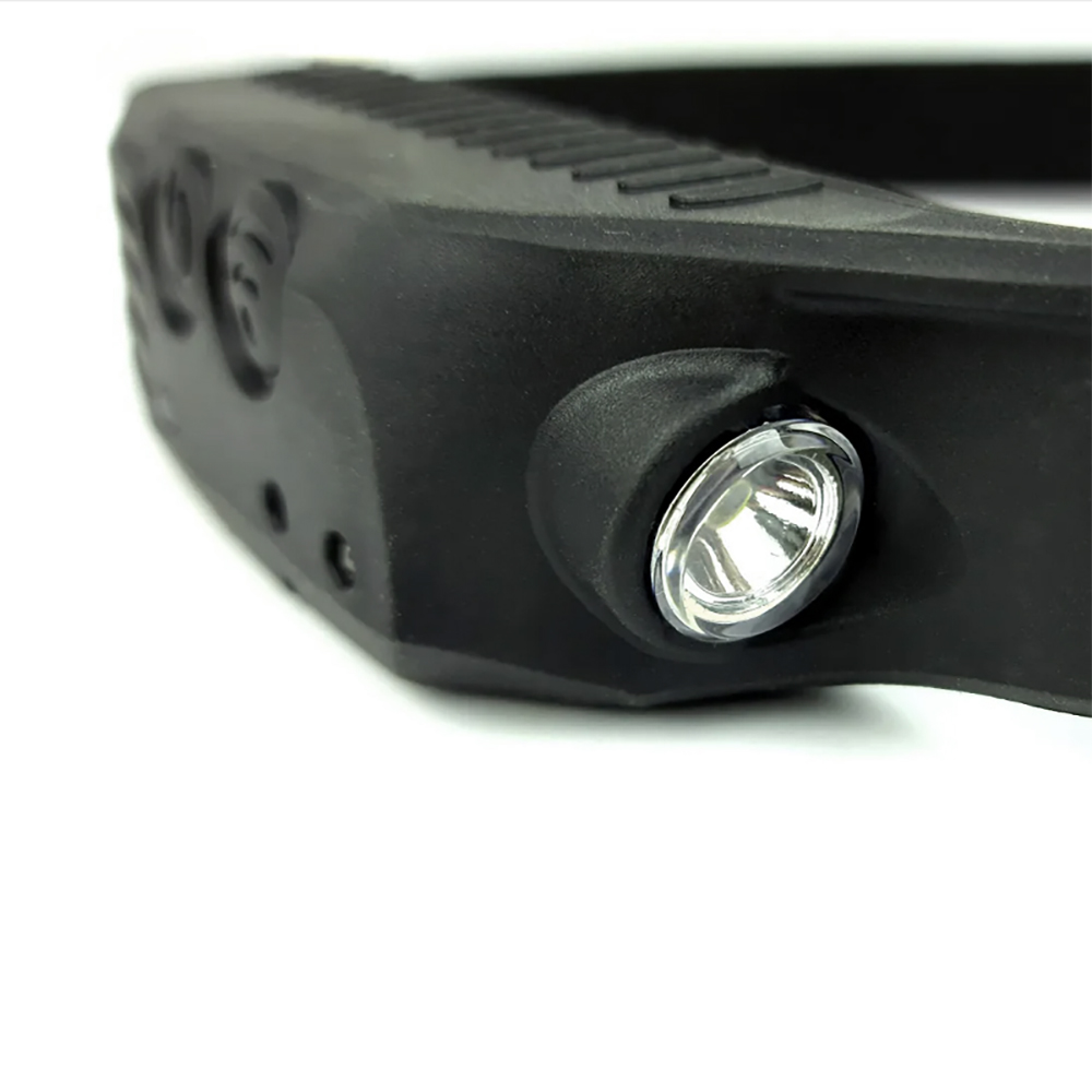 Фонарь налобный FERON TH2316 c аккумулятором 5W, 1200mAh IP44, USB type-C, ABS пластик, резина