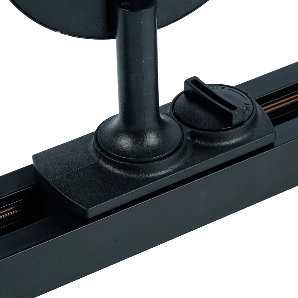 Светильник Feron AL173 трековый однофазный на шинопровод под лампу GX53, черный