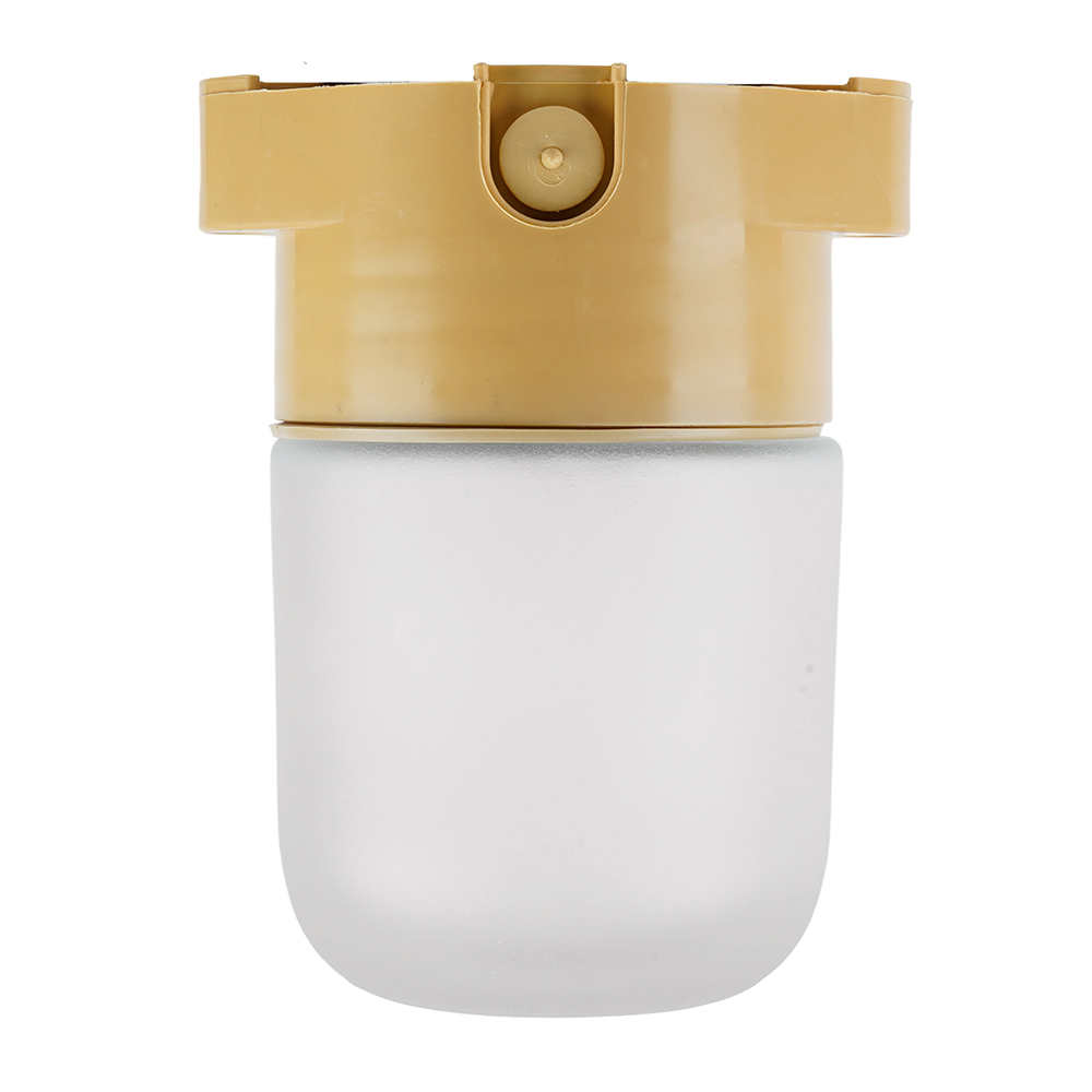 Светильник НББ 01-60-001 138х105х84мм, E27 max 60Вт, прямой пласт. корпус, стекло, IP65, бежевый