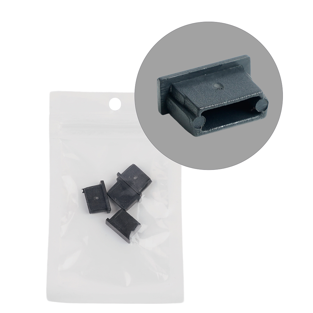 Заглушка без отверстия для профиля CAB251, LD376 (комплект 4шт)