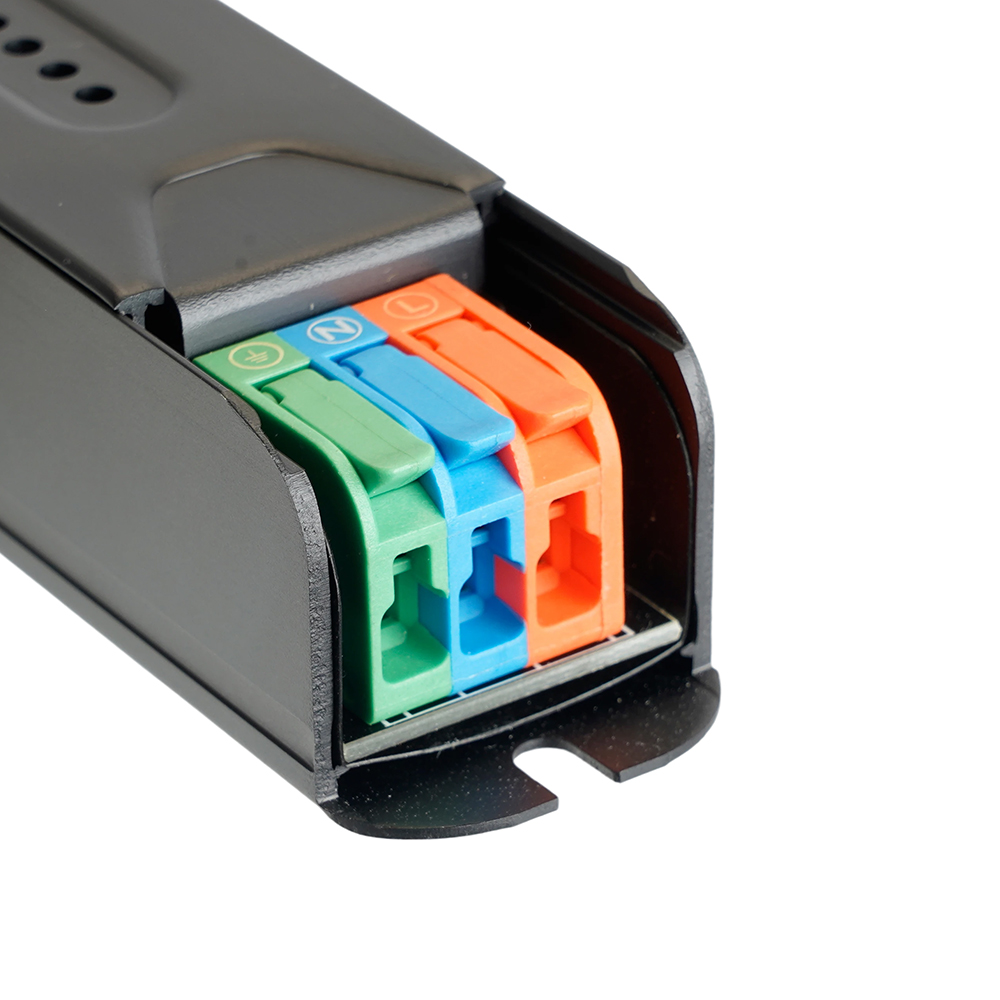 Трансформатор  для светодиодной ленты с диммированием 60W 24V IP20 , клипсы, LB006