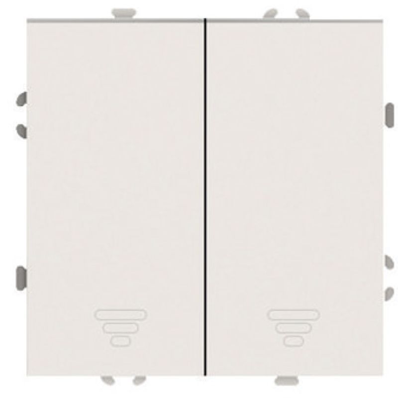 Выключатель 2-кл.самовозвр. (механизм), STEKKER, 250В, 10А, серия Эмили, RSW10-5113-08, кашемир, soft touch