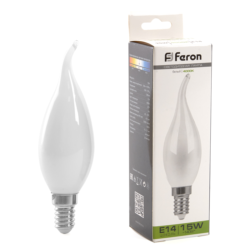 Лампа светодиодная LB-718 Свеча на Feron 38262 38262