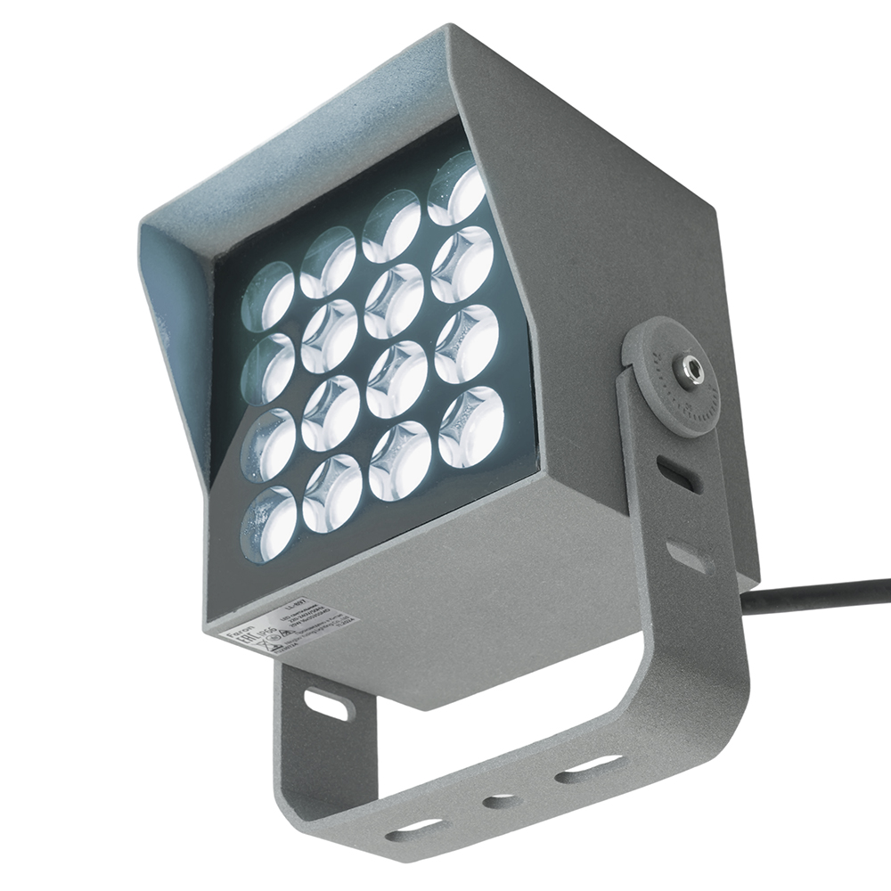 Светодиодный светильник ландшафтно-архитектурный Feron LL-897 AC220-240 25W 6400K IP66 квадрат