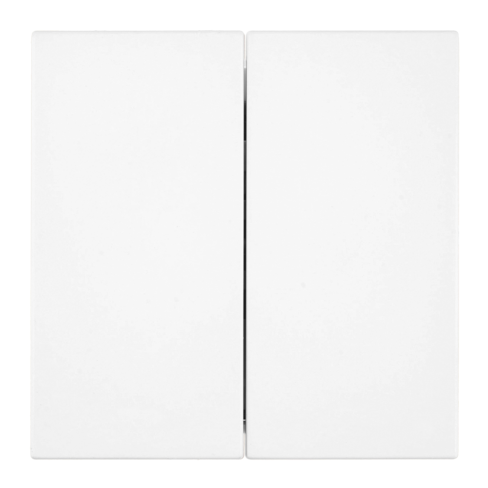 Переключатель 2-клавишный (механизм), STEKKER, 250В, 10А, серия Мия, RSW10-3107-01, белая магнолия