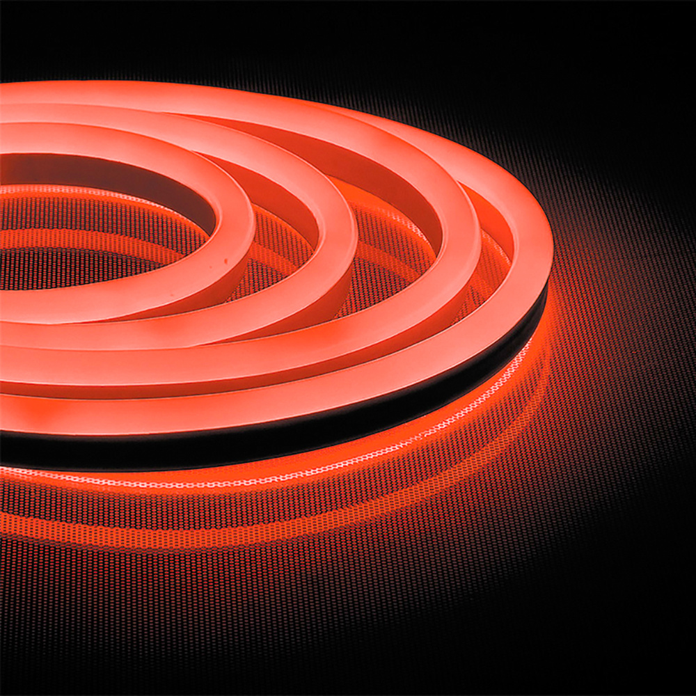 Cветодиодная LED лента Feron LS721 неоновая, 144SMD(2835)/м 12Вт/м  50м IP67 220V красный