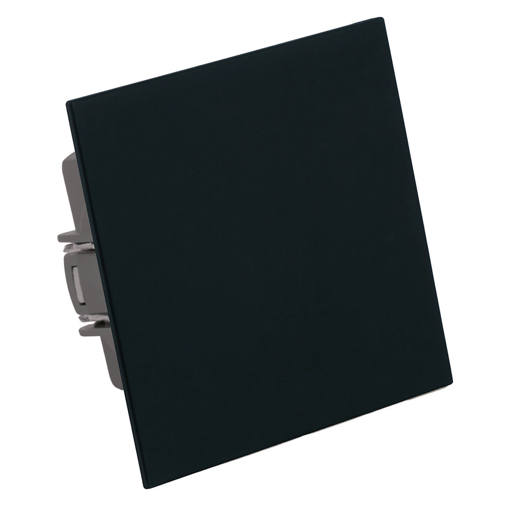 Переключатель 1-клавишный (механизм), STEKKER, 250В, 10A, серия Мия, RSW10-3105-05, черный бархат