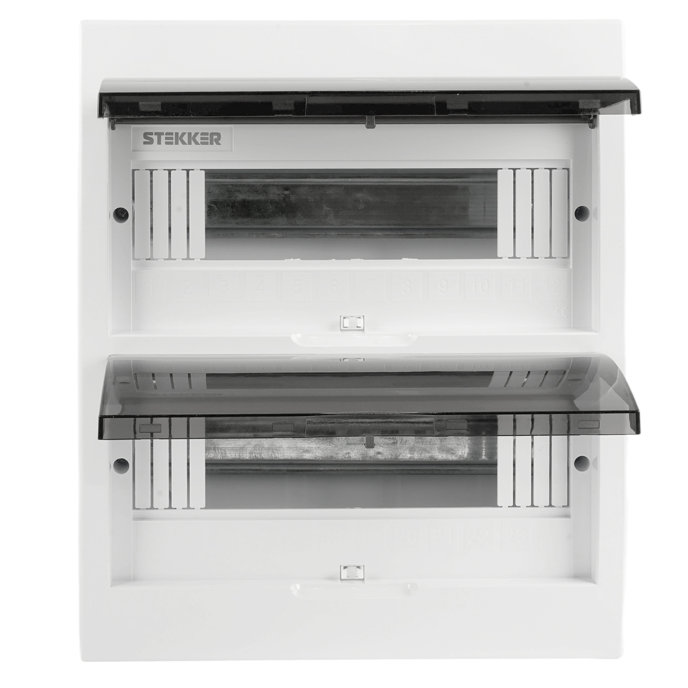 Бокс встраиваемый STEKKER EBX50-5/24-50 24 модуля, пластик, серия ArcaLight