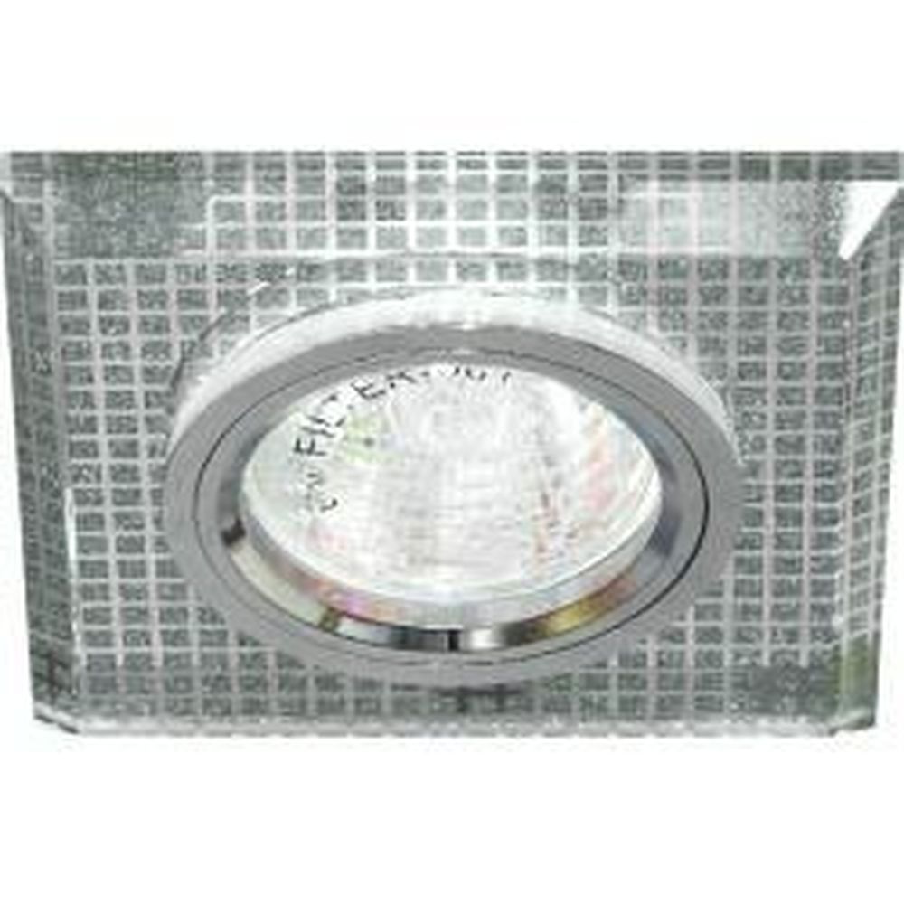 Светильник потолочный MR16 G5.3 серебро-прозрачный Feron 28289 28289