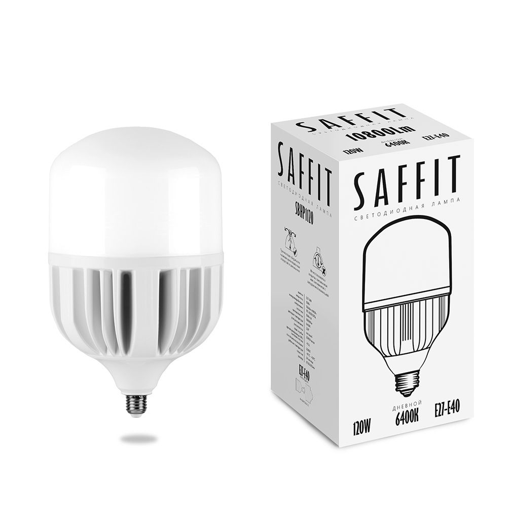 Лампа светодиодная SAFFIT SBHP1120 E27-E40 120W 230V 6400K